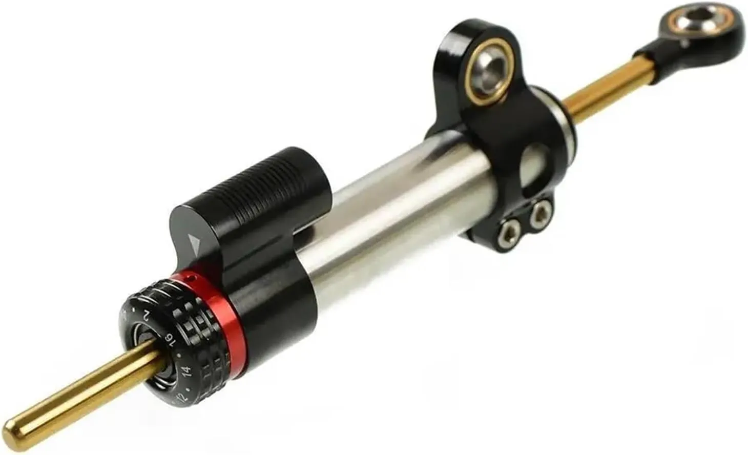 for Y┐amaha YZF R1 YZF R6 YZF-R25 YZF R15 YZF R125 YZF-R125 WGP Aluminum Motorcycle Adjustable Steering Stabilizer Damper Damping(250mm)