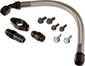 FPE-CTDT-KIT Universal Cummins Turbo Drain Tube Kit (for 2nd Gen Swaps)