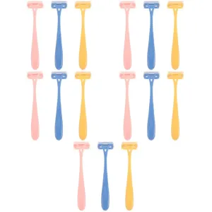FRCOLOR 15pcs Manual Body Shaver for Women Portable Hair Trimmers for Armpits and Legs Minimizes Skin Irritation for Smooth Shaving