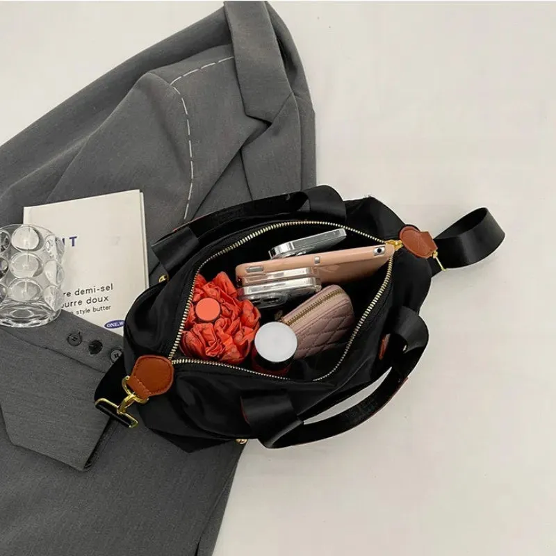 Gabrielle |  Compact Handbag with External Pockets
