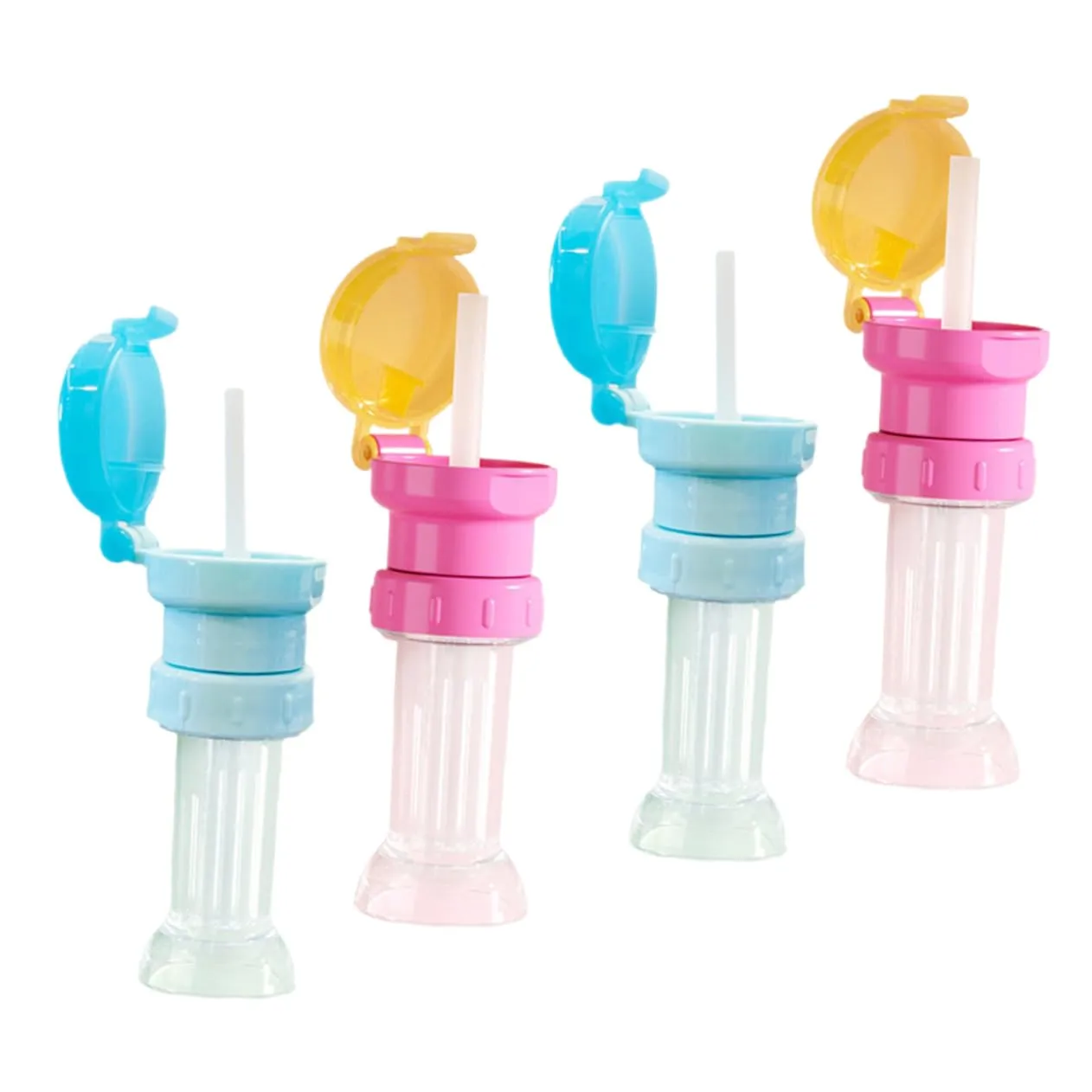 Gadpiparty Bottle Neck Fit Water Bottle Adapter Straw Toddlers Kids Straw Safe for Toddlers Leakproof