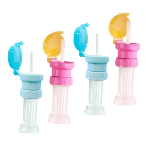 Gadpiparty Bottle Neck Fit Water Bottle Adapter Straw Toddlers Kids Straw Safe for Toddlers Leakproof
