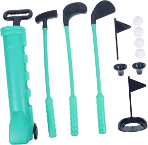 GALPADA 1 Set Golf Portable Golf Game Kit for Boys Sports Lightweight Durable Encourages Parent Interaction for Young