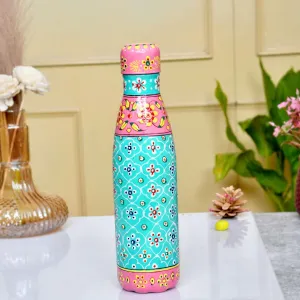 GET BRANDS AT YOUR DOORAluminium Water Bottle 27x7 Leakproof Reusable Flask for Hydration OnTheGo -21, Medium, ALUMUNIUM-26