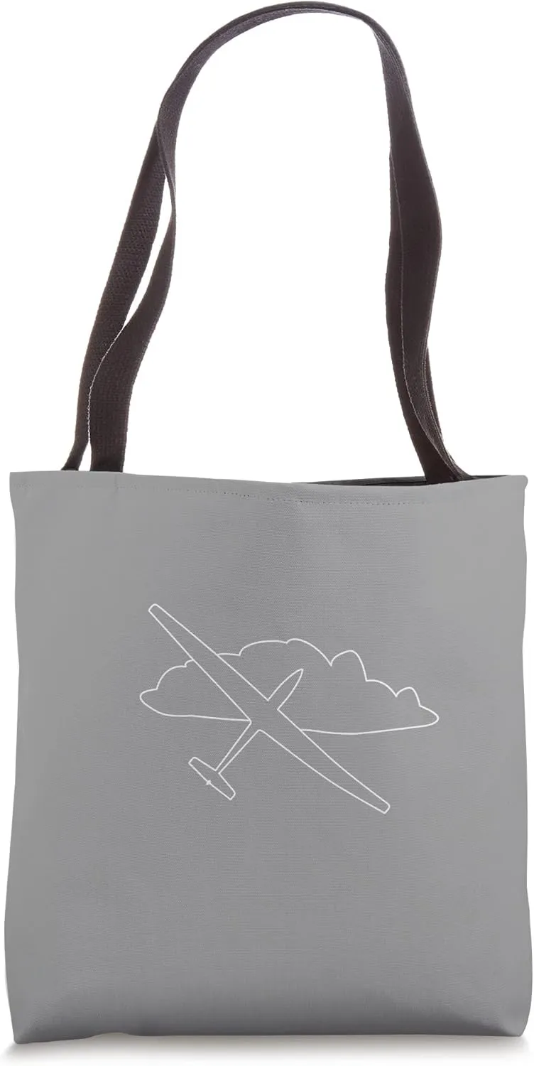 glider gliding glide soar plane pilot flying soaring gift Tote Bag
