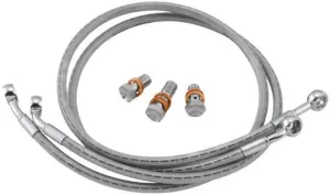 Goodridge KW2875-1RC Stainless Steel Braided Rear Brake Line Kit