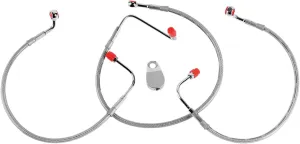 Goodridge OEM-Style DOT Dual Disc Front Brake Line Kit HD9241-A