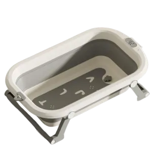 Grey Alphabet Foldable Bathtub