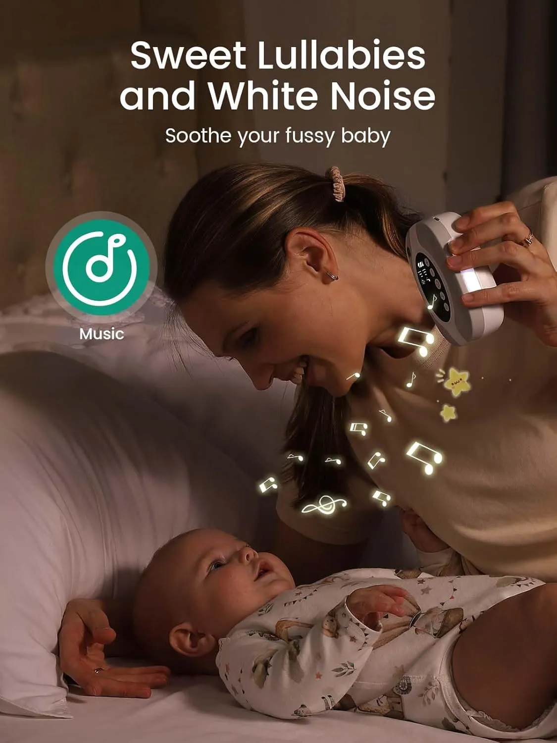 GROWNSY Electric Nose Suction for Baby, Hospital-Grade Nasal Aspirator with Night Light,Soothing Lullabies, Baby Nose Sucker with 9 Adjustable Suction Levels