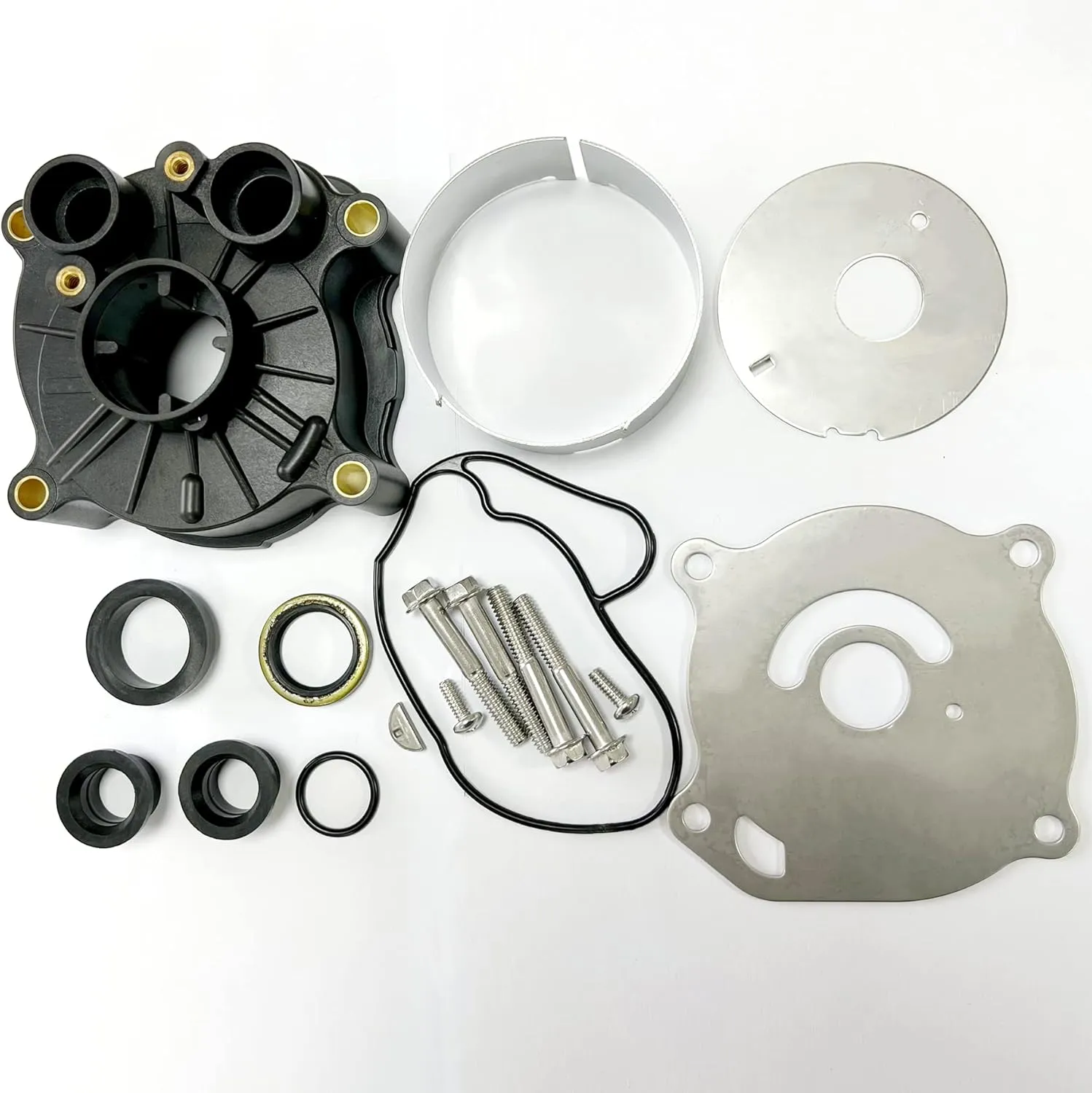 Gtion 777807 Water Pump Kit Compatible with Johnson Evinrude 777807 386124 439140 Mallory 9-48206 Sierra 18-3384 Replacement for Johnson 85/115/135HP