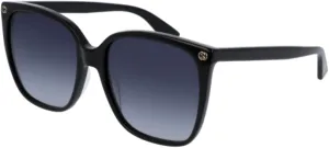 Gucci GG0022S Square Sunglasses For Men For Women FREE Complimentary Eyewear Care Kit