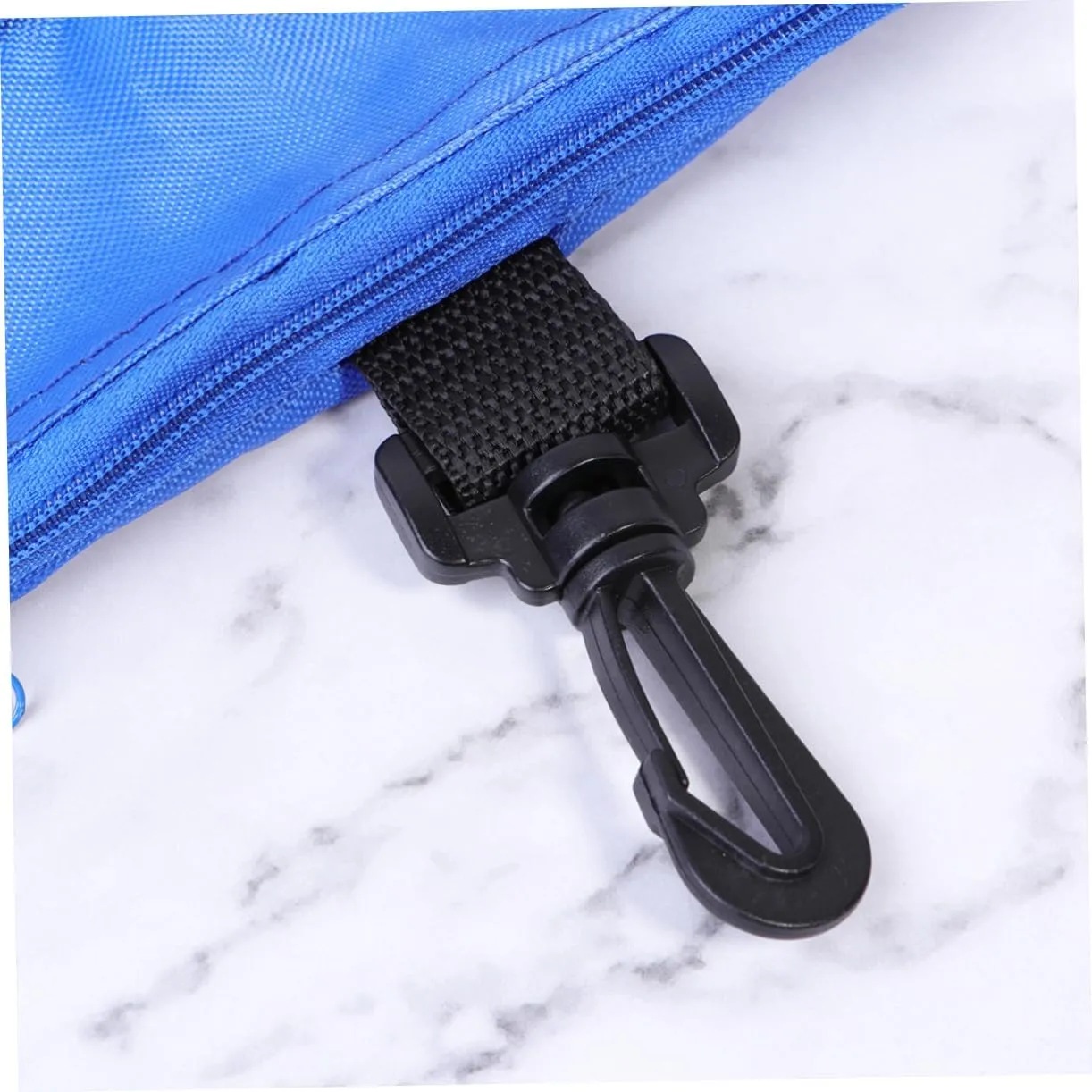 HANABASS 3 Pcs Suite Zipper Baseball Mallet Balls Kit Bicycle Model Scale Tote Bag Accessories Seahorse Keychain