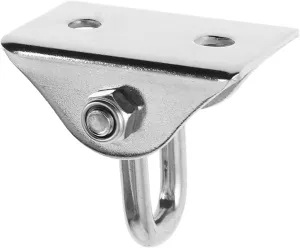 HANABASS Hammock Fixing Buckle Swing Hangers Set Steel Ceiling Hooks Heavy Duty Swing Set Brackets Hardware