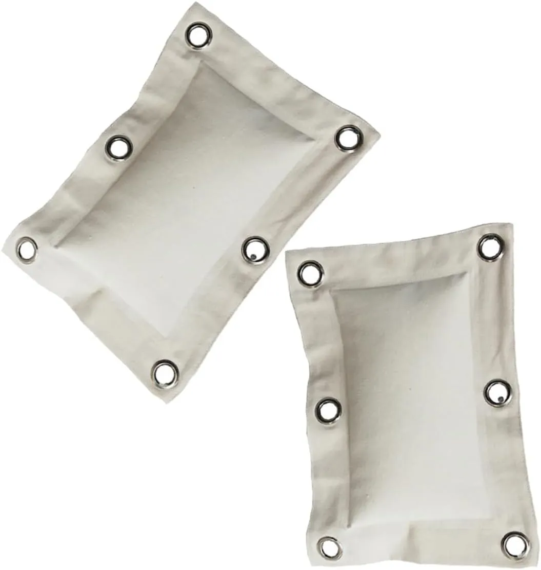 Happyyami 2pcs Canvas Wall Mounted Section Design for Boxing Thai Training Quick Setup with Padded Surface for Enhanced Safety and Versatility
