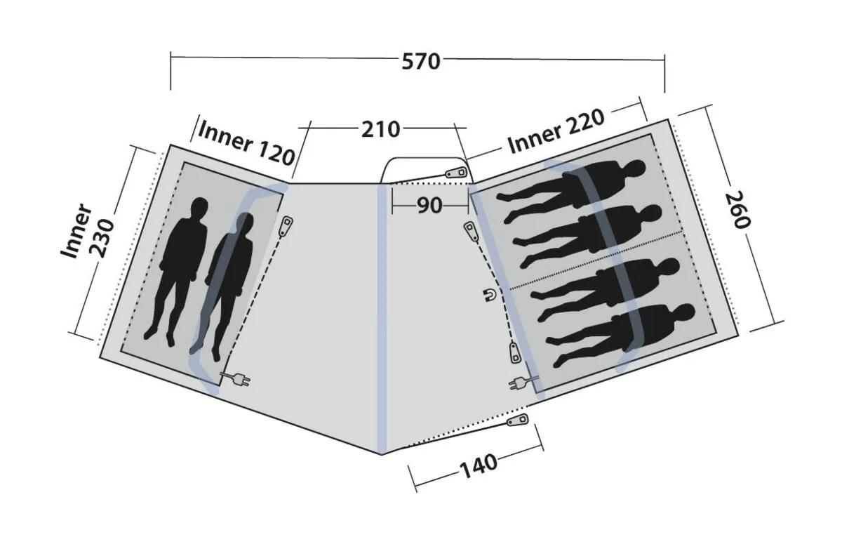 Hartford 6 Air Tent