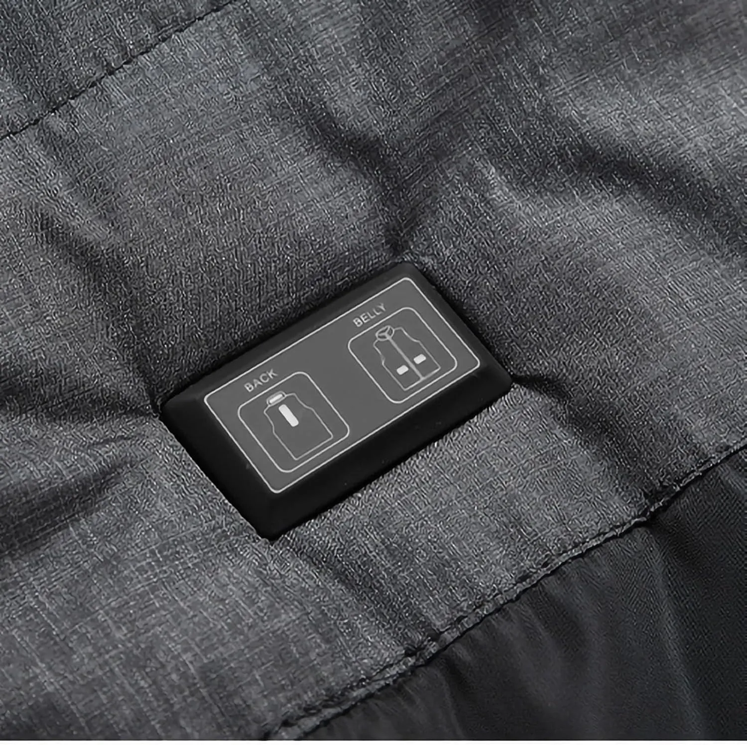 Heated Vest for Men Two Control Nine Zones Intelligent Heating Vests USB Electric Thermal Stand Collar Sleeveless Gilet