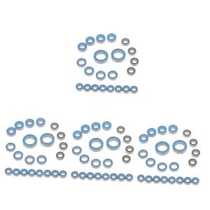 Hemoton 4sets Precision Bearing Kit for Remote-Control Racing Cars Compatible Trxm Crawler Wheel Hub Axle Bearings for Enhanced Performance and Smoother Driving