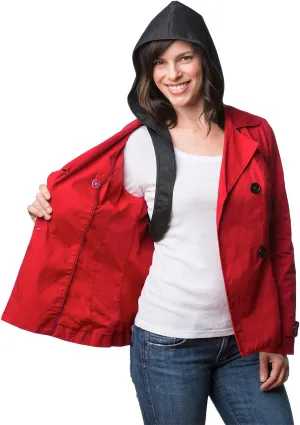 Hood To Go- Rain Hood, Rain Hat, Packable, Portable, Travel Accessory. Add to any coat or jacket.