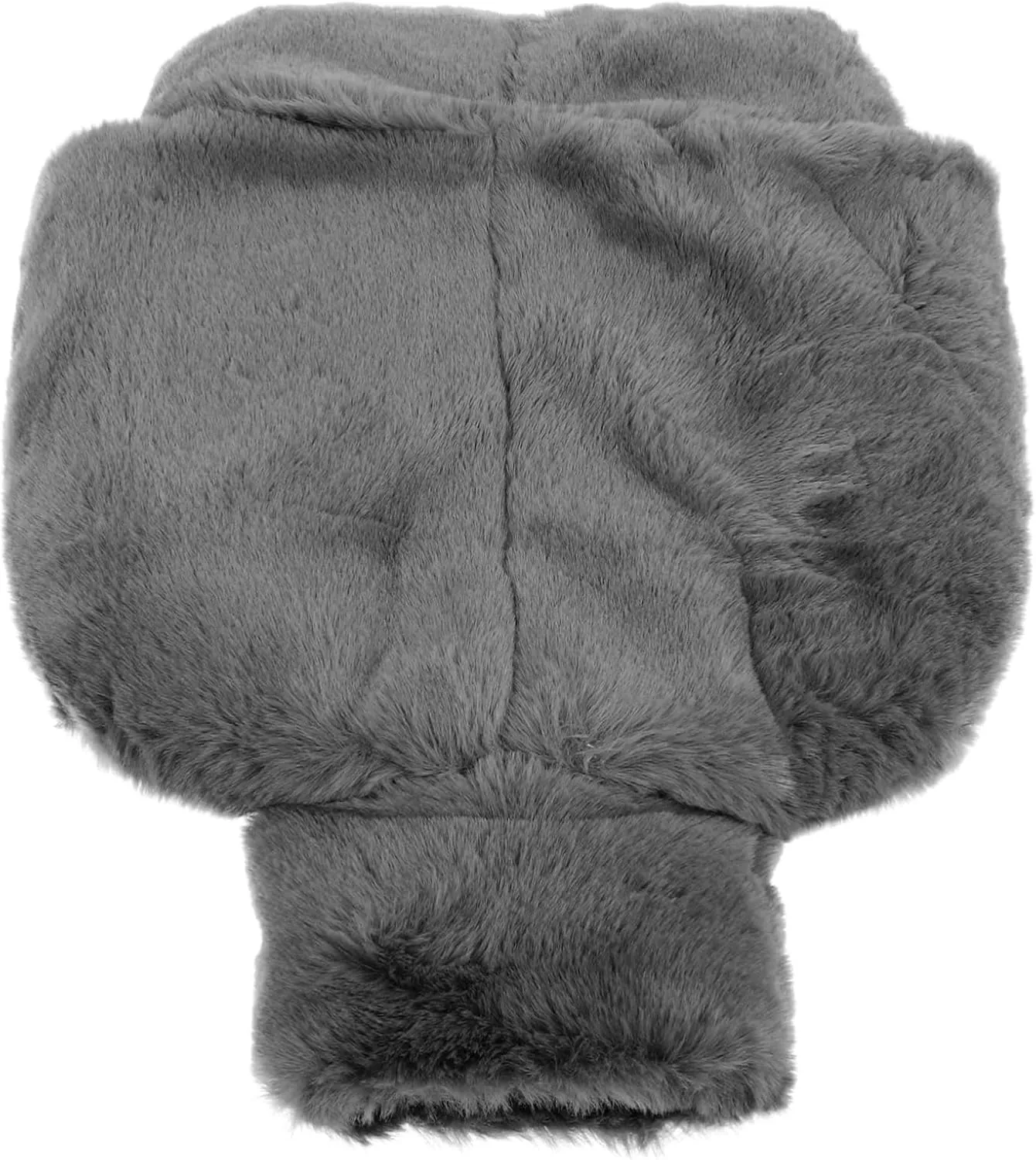 Hot Water Bottle with Plush Cover Refillable Foot Warmer Leakproof Thick Hot Water Bag for Slippers Winter Heating Pad Deep