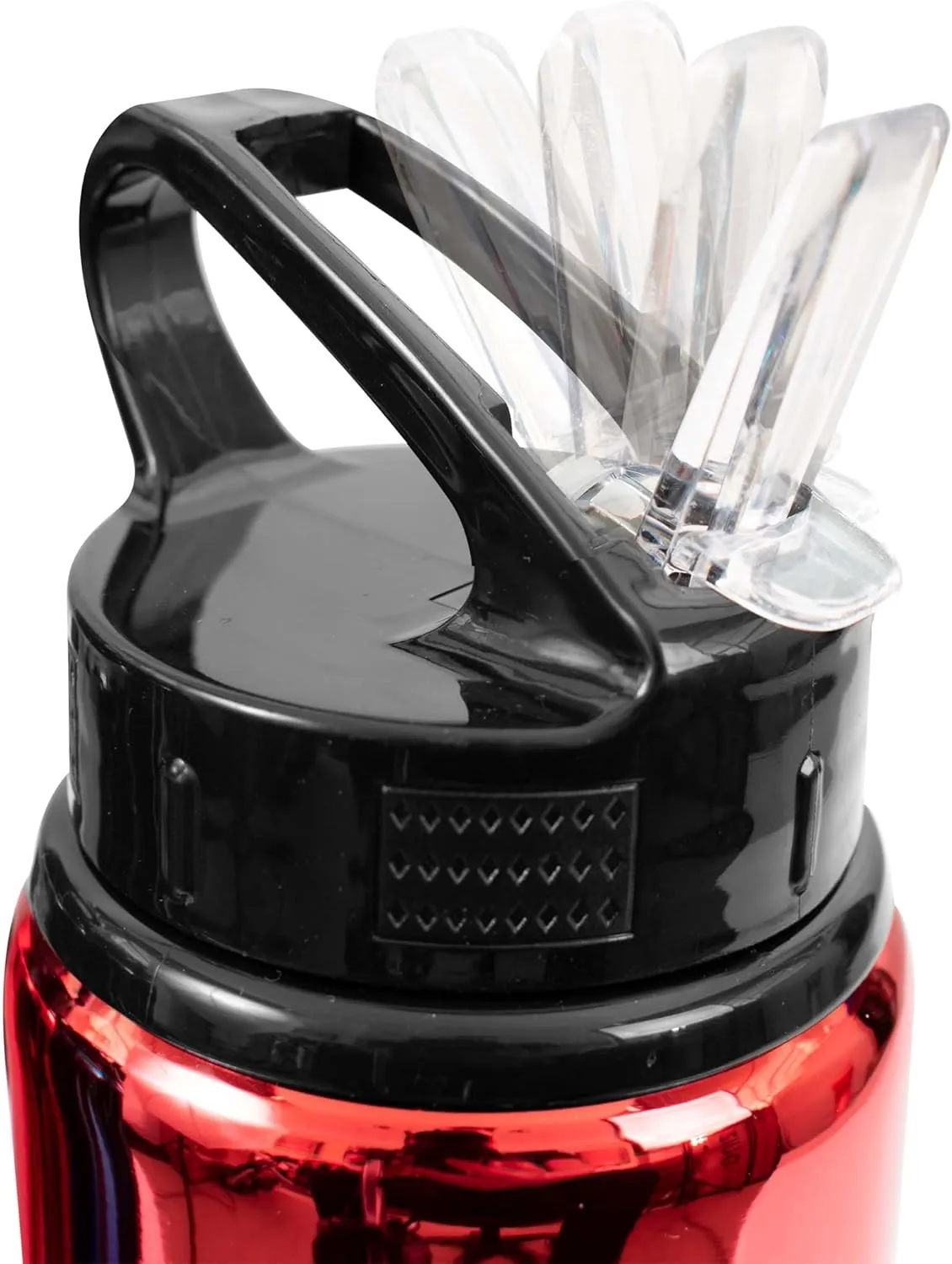 Hy-Pro Officially Licensed F.C 750ml Aluminium UV Bottle | Integrated Folding Straw, Neochrome Finish, Leakproof, Lightweight