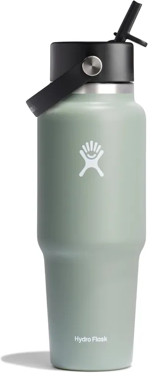 Hydro Flask 32 Oz Wide Flex Straw Travel Bottle Agave