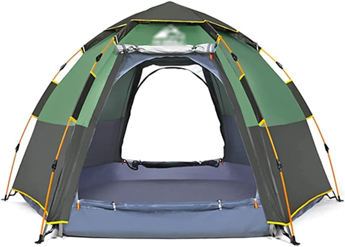 Instant Pop Up Tent Family Camping Tent 3/4/5/6/7/8 Person Portable Tent Automatic Tent Windproof for Camping Hiking Mountaineering