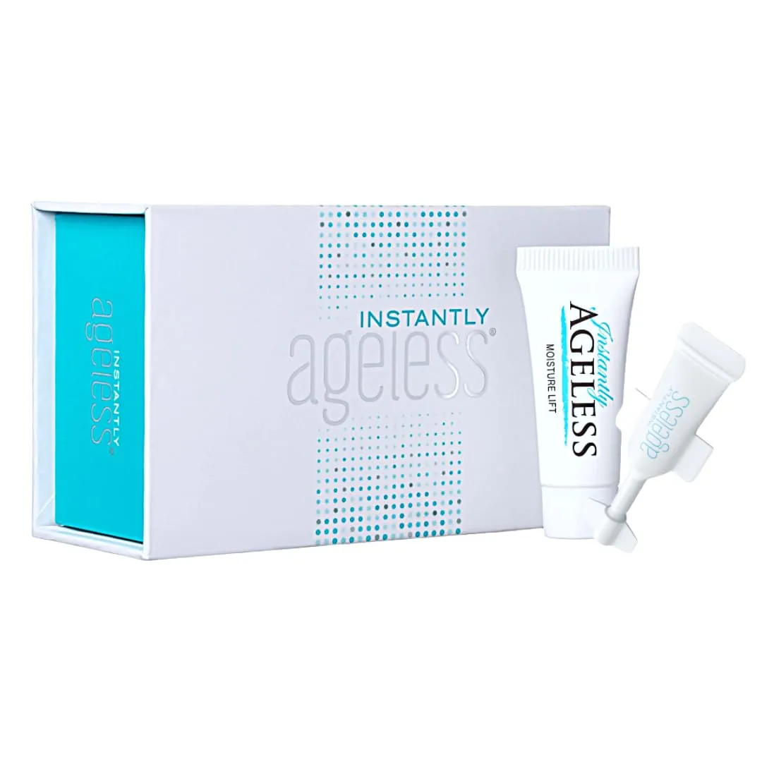 Instantly Ageless - Instant Face Lift Cream - Skin Care for Anti Aging face cream - Wrinkle Tightener - Instant Under Eye Bags Remover - Facelift in a Box of 25 Vials