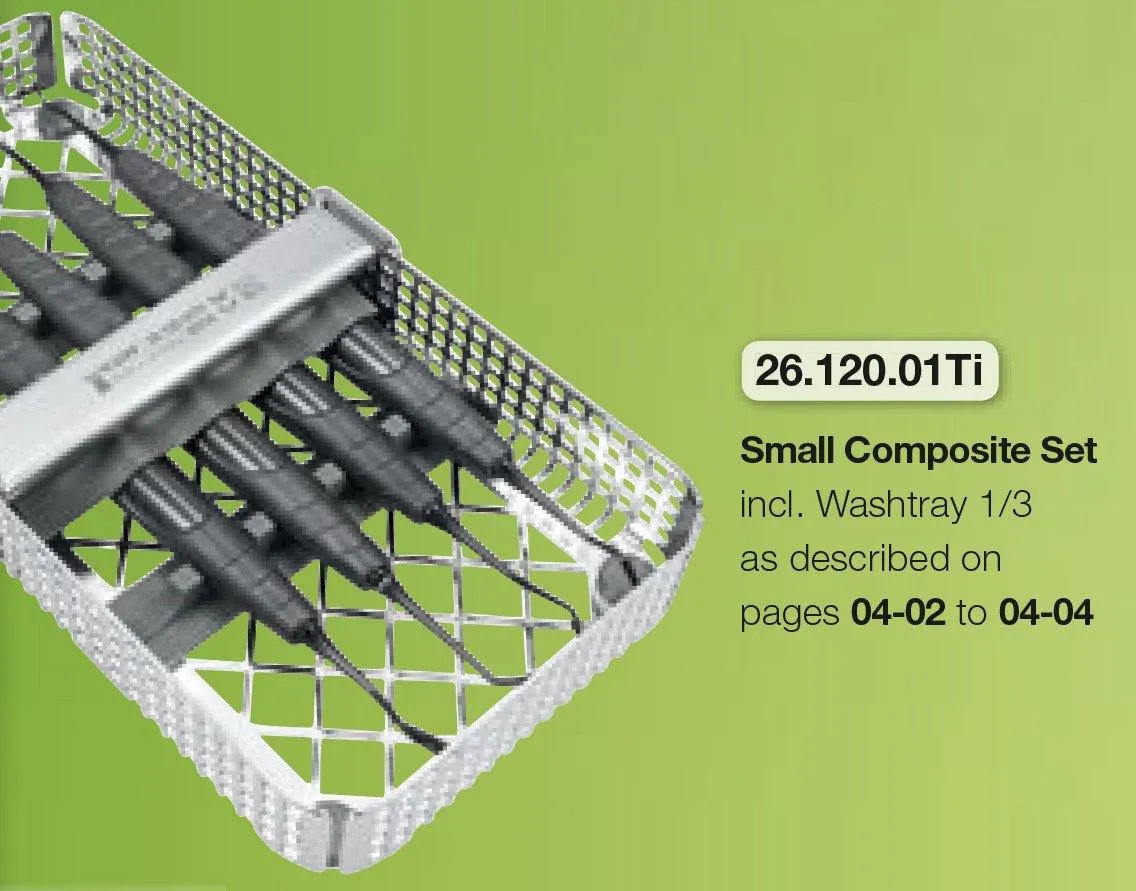 Instruments kit - Small Composite instruments  kit (26.120.01TI)