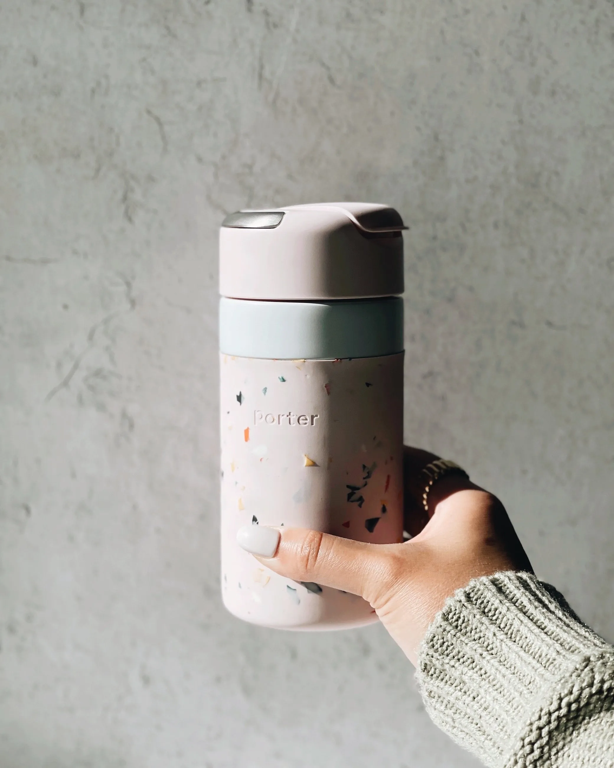 Insulated Bottle Drink Through Lid