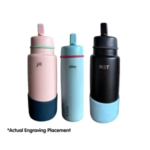 Insulated Flip Top 1 Litre Bottle - midnight