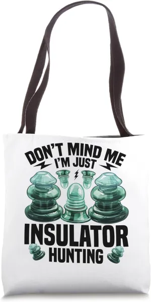 Insulator Collecting Kit Telegraph Insulator Collector Tote Bag