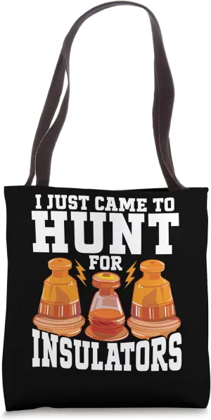 Insulator Collecting Telegraph Insulator Collector Tote Bag