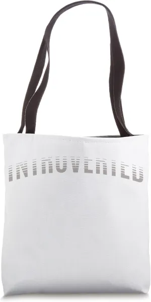 Introverted Binge-Watching Lovers Tote Bag