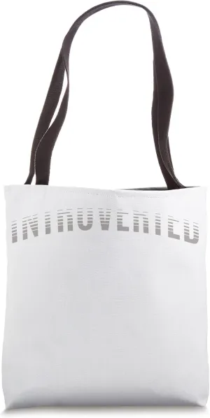 Introverted Dining Lovers Tote Bag