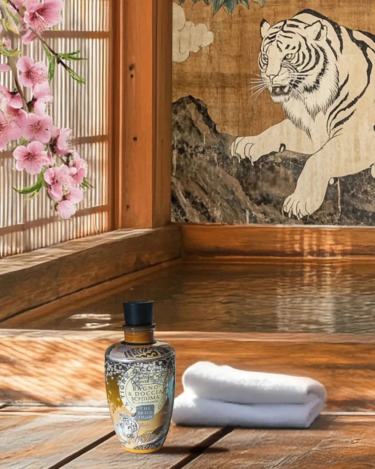 Italian Rudy Profumi ELIT LINE - Bath & Shower Foam - The Brave Tiger