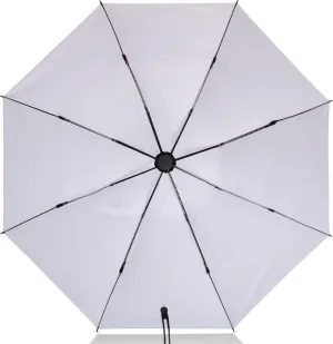Joisal Violet Slate Blue Gradient Travel Umbrella Windproof Travel Black Uv Protection Umbrella Portable Umbrella Automatic Open and Close for Rain and Sun