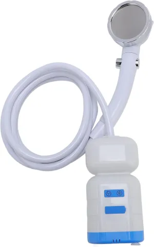 JTLB Portable Camping Shower Rechargeable Adjustable Mode Multipurpose 8000mAh Battery for Camping Outdoor Pet