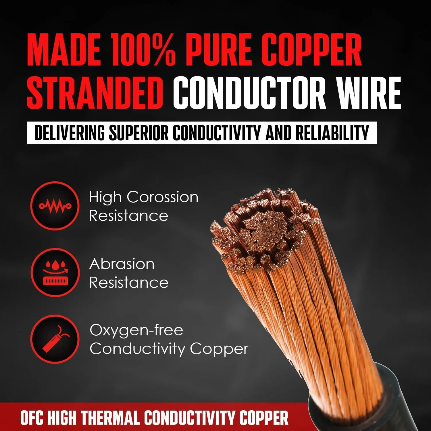 K KRIËGER Jumper Cables 100% Pure Copper, 30 Feet, 2 Gauge, 1000 Amp Custom-Made Alligator Clamps, Booster Battery Cables w/Permanent Installation Kit & Quick Connect Plugs - Carrying Bag Included