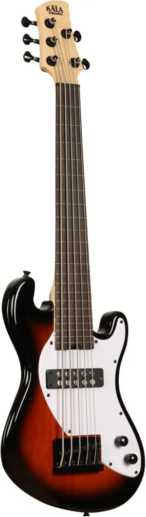 Kala Solid Body 5-String Tobacco Burst Fretless U-BASS