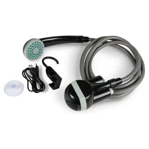 Kampa USB Portable Rechargeable Power Shower with Submersible pump
