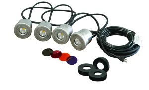 Kasco Universal Lighting Package For Non Units – 120V, 19W per fixture, 400 ft power cord, 4 fixtures – LED4S19-400 - FOUNTAIN NOT INCLUDED
