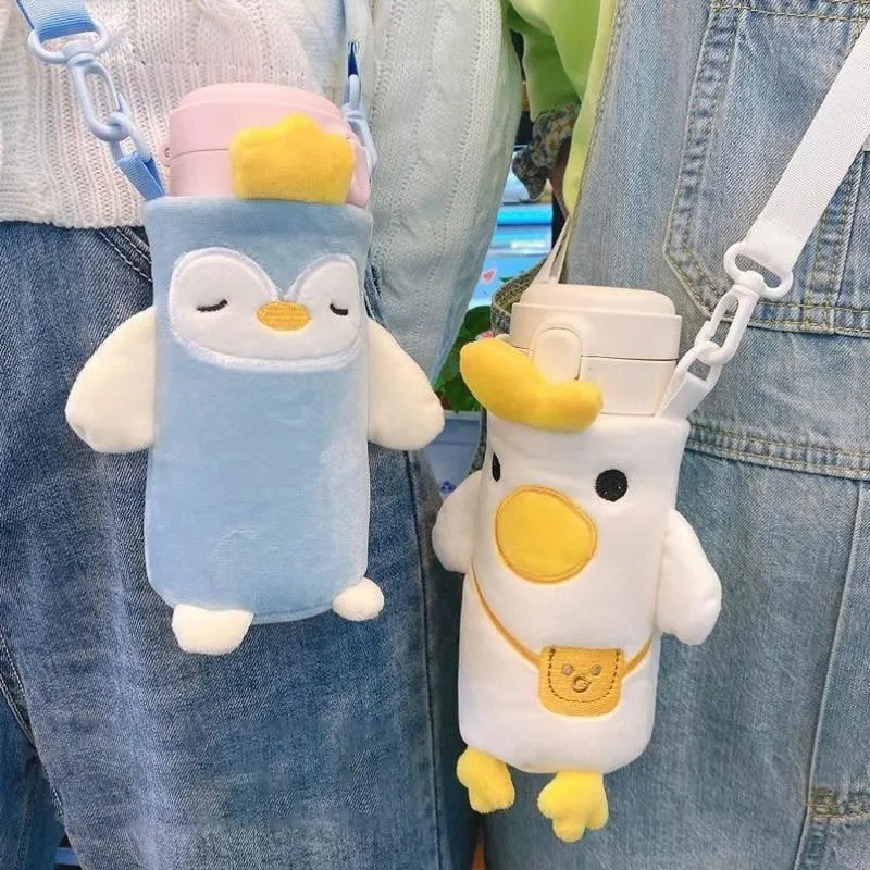 Kawaii Cartoon Thermos Cup Protective Case