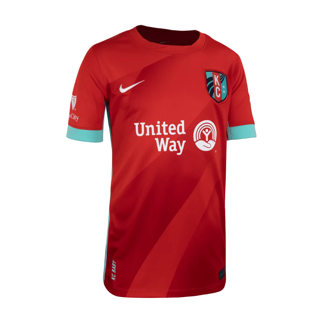KC Current 2025 Nike Youth Replica Primary Kit