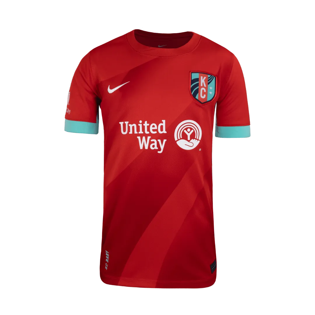 KC Current 2025 Nike Youth Replica Primary Kit