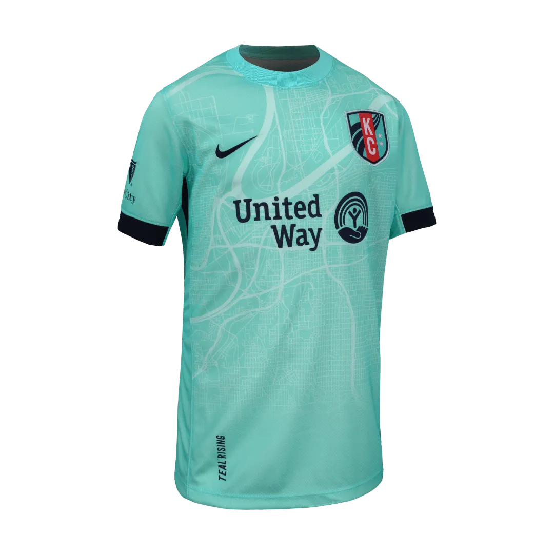 KC Current 2025 Nike Youth Replica Secondary Lacho Kit