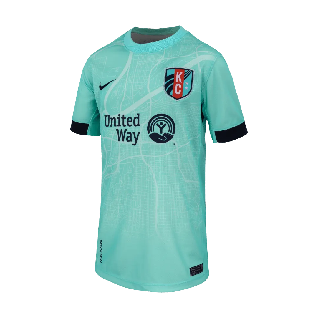 KC Current 2025 Nike Youth Replica Secondary Lacho Kit