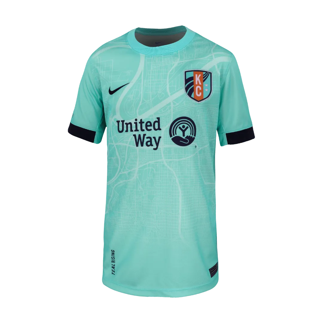 KC Current 2025 Nike Youth Replica Secondary Lacho Kit