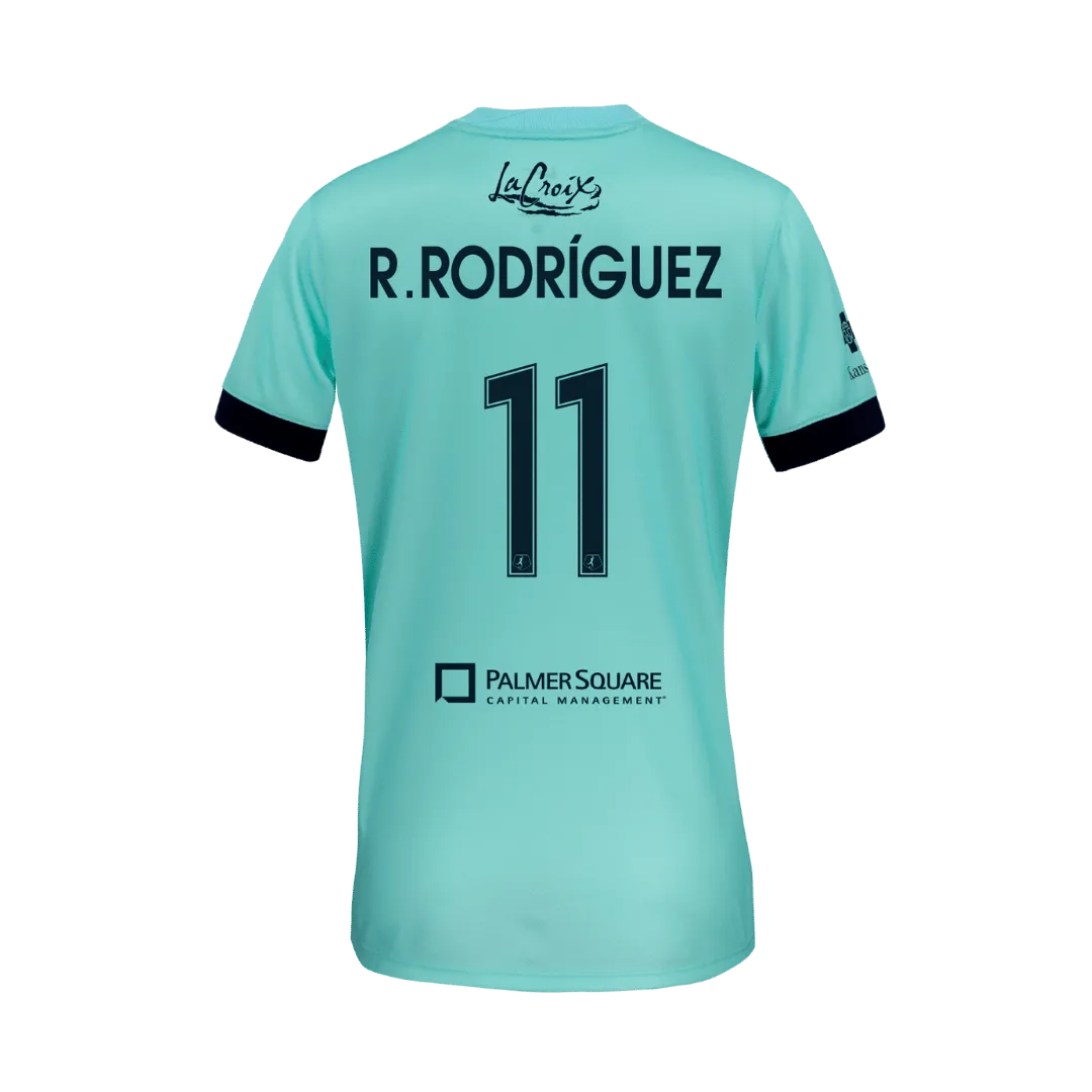 KC Current 2025 Nike Youth Replica Secondary R. Rodriguez Kit