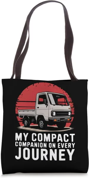 Kei Truck Automobile Car Vehicle Japanese Light Truck Tote Bag