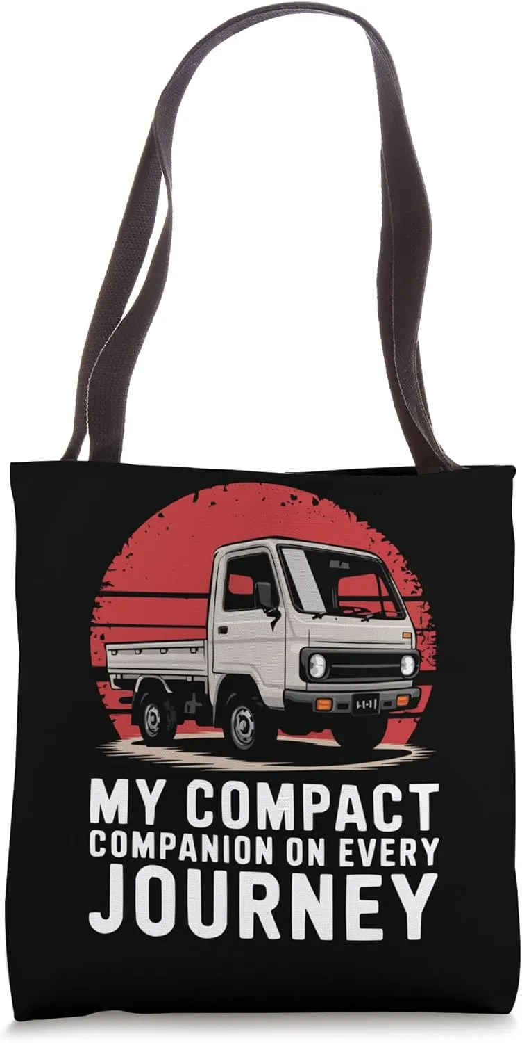 Kei Truck Automobile Car Vehicle Japanese Light Truck Tote Bag